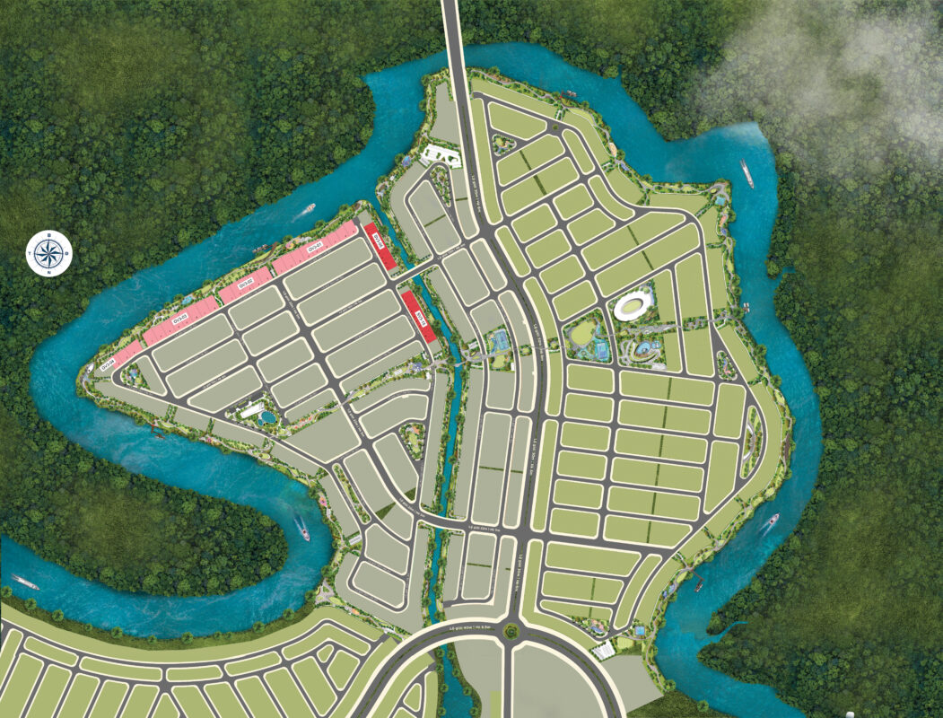 mặt bằng phoenix north đảo phượng hoang aqua city