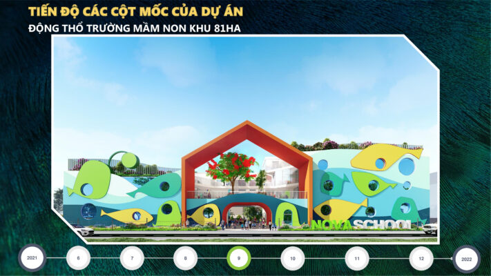 Động thổ trường mầm non 81 Ha tháng 9/2021