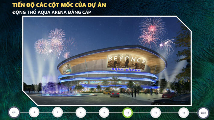động thổ aqua arena tháng 10/2021