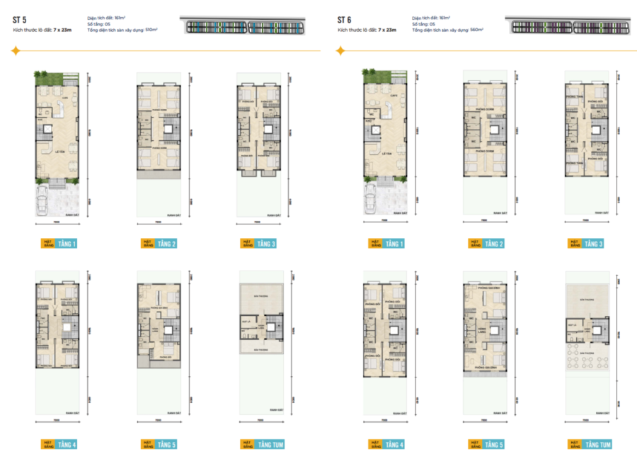 Mẫu nhà boutique hotel novaworld phan thiết