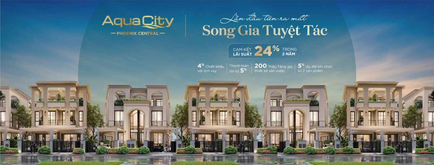 Biệt thự song lập song gia tuyệt tác