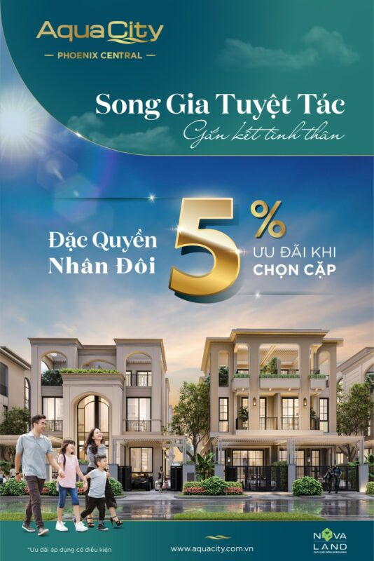 Biệt thự song lập song gia tuyệt tác