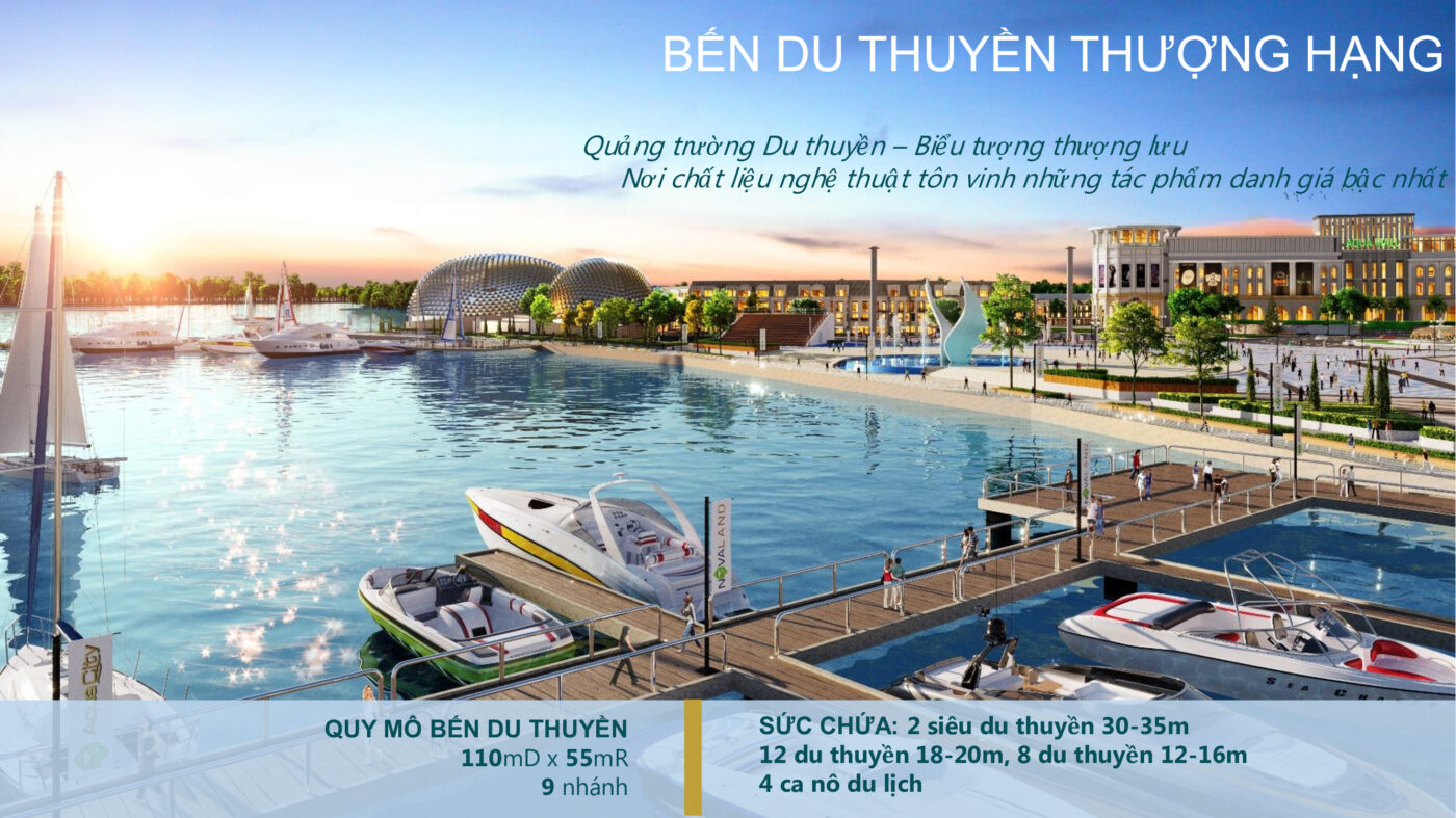 bến du thuyền aqua city sun harbor 1