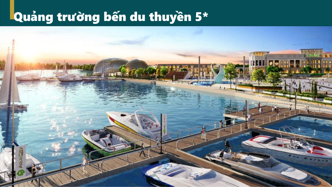 quảng trường bến du thuyền