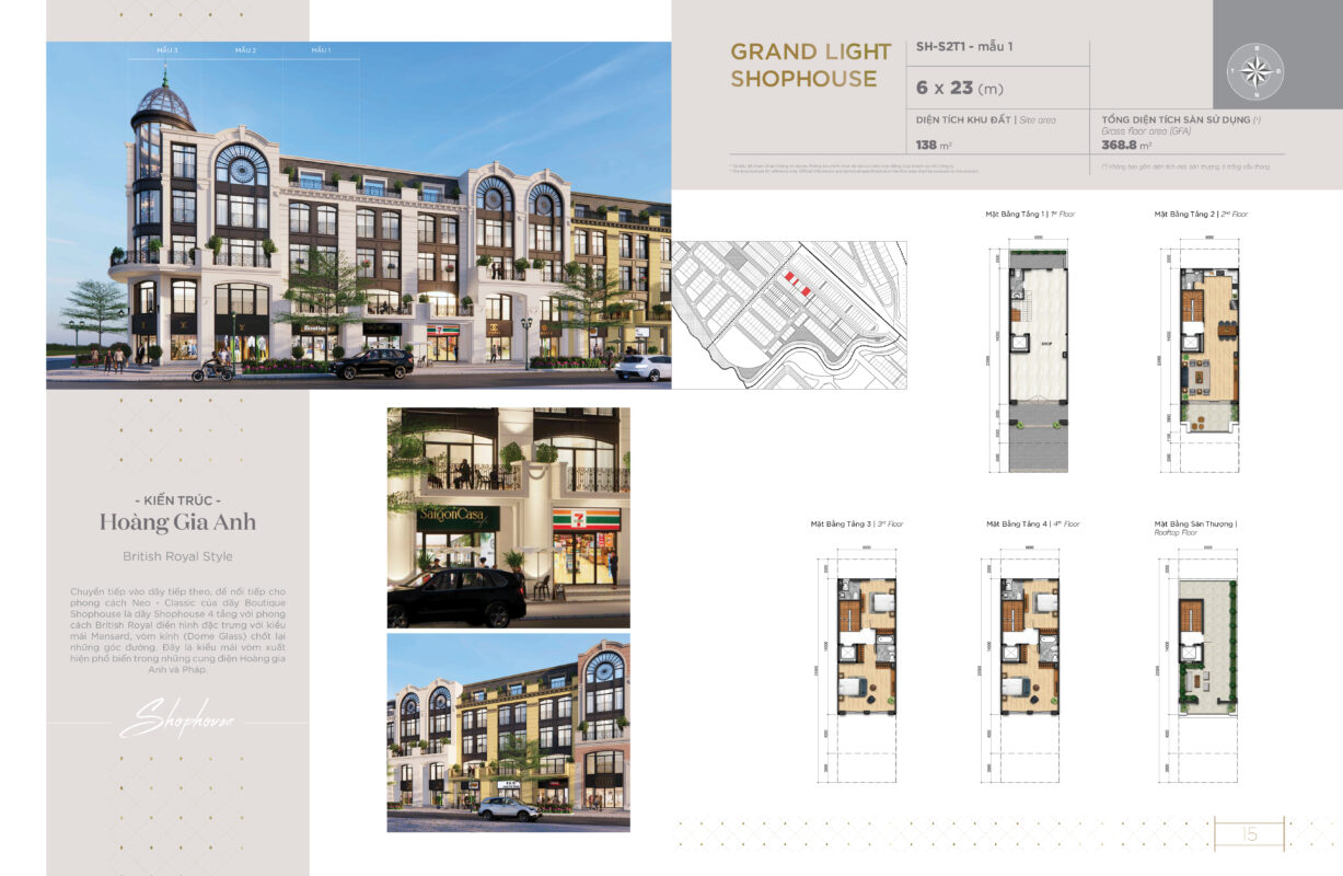 shophouse aqua city sunharbor 1