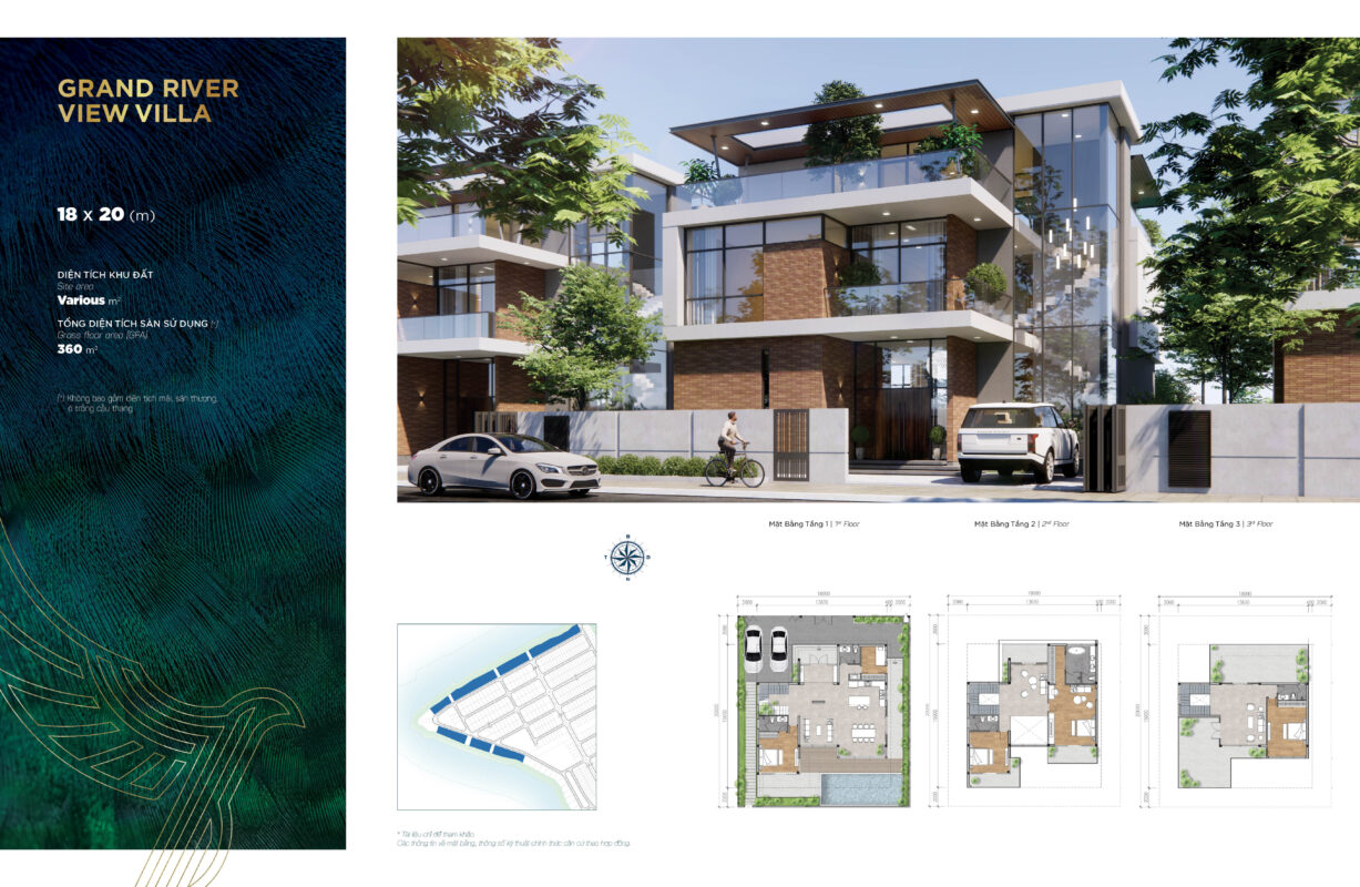 mẫu biệt thự đảo phượng hoàng aqua city
