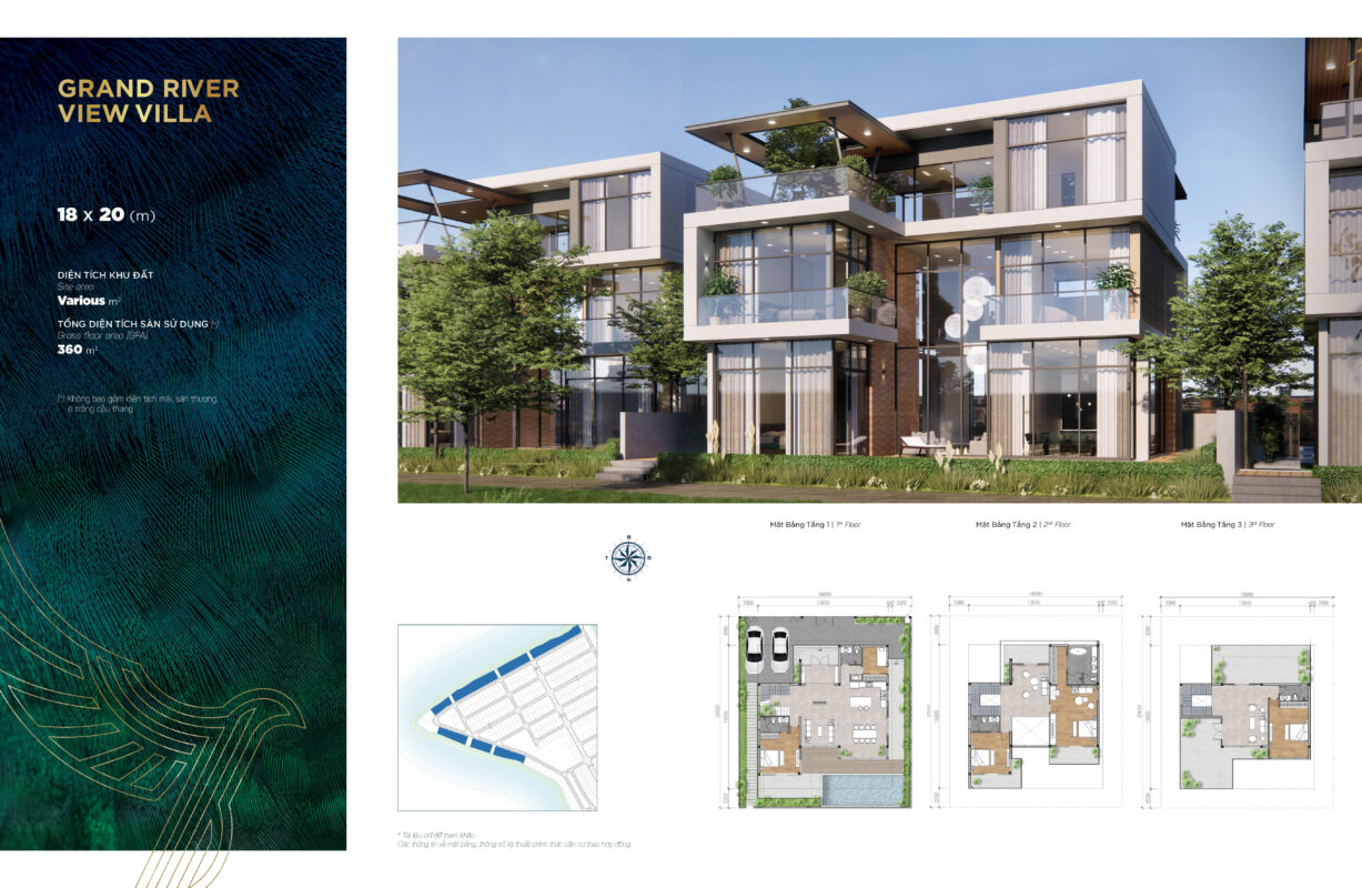 mẫu biệt thự đảo phượng hoàng aqua city