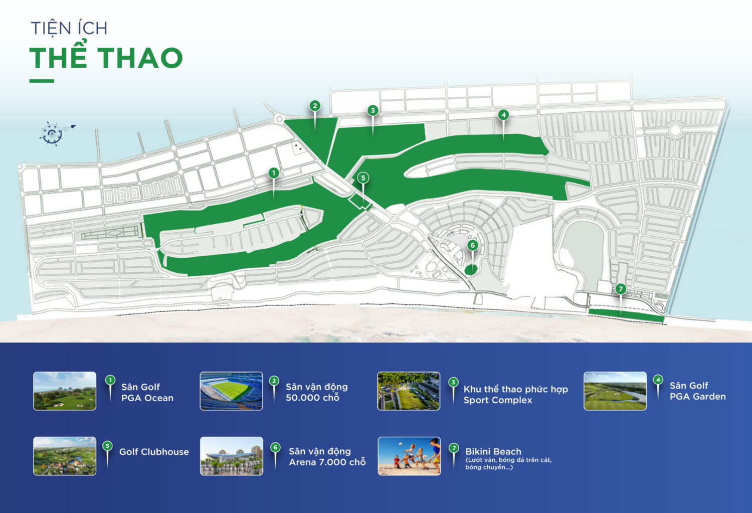 TIỆN ÍCH THỂ THAO TẠI NOVAWORLD PHAN THIẾT
