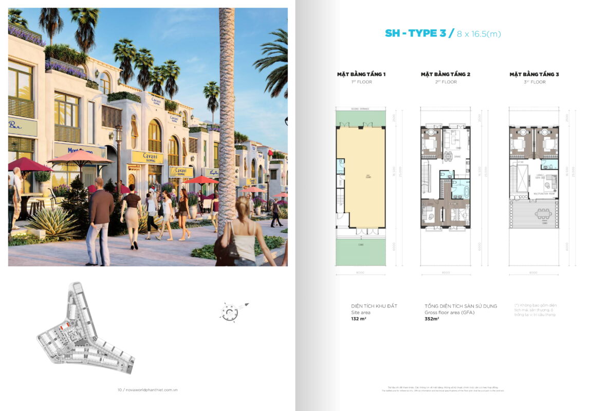 mẫu nhà santa monica novaworld phan thiết