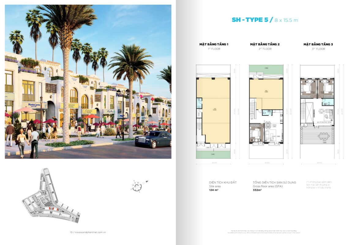 mẫu nhà santa monica novaworld phan thiết