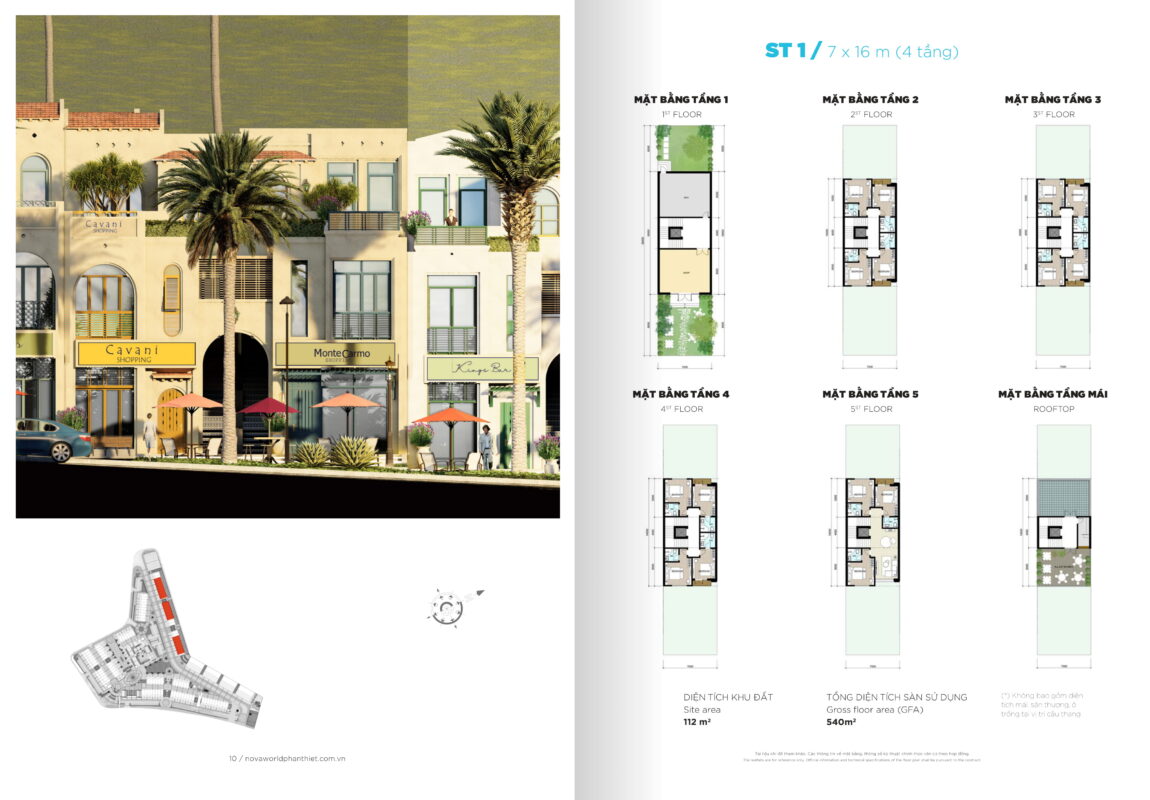mẫu nhà santa monica novaworld phan thiết