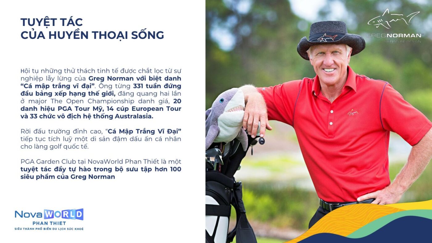 huyền thoại sống Greg Norman