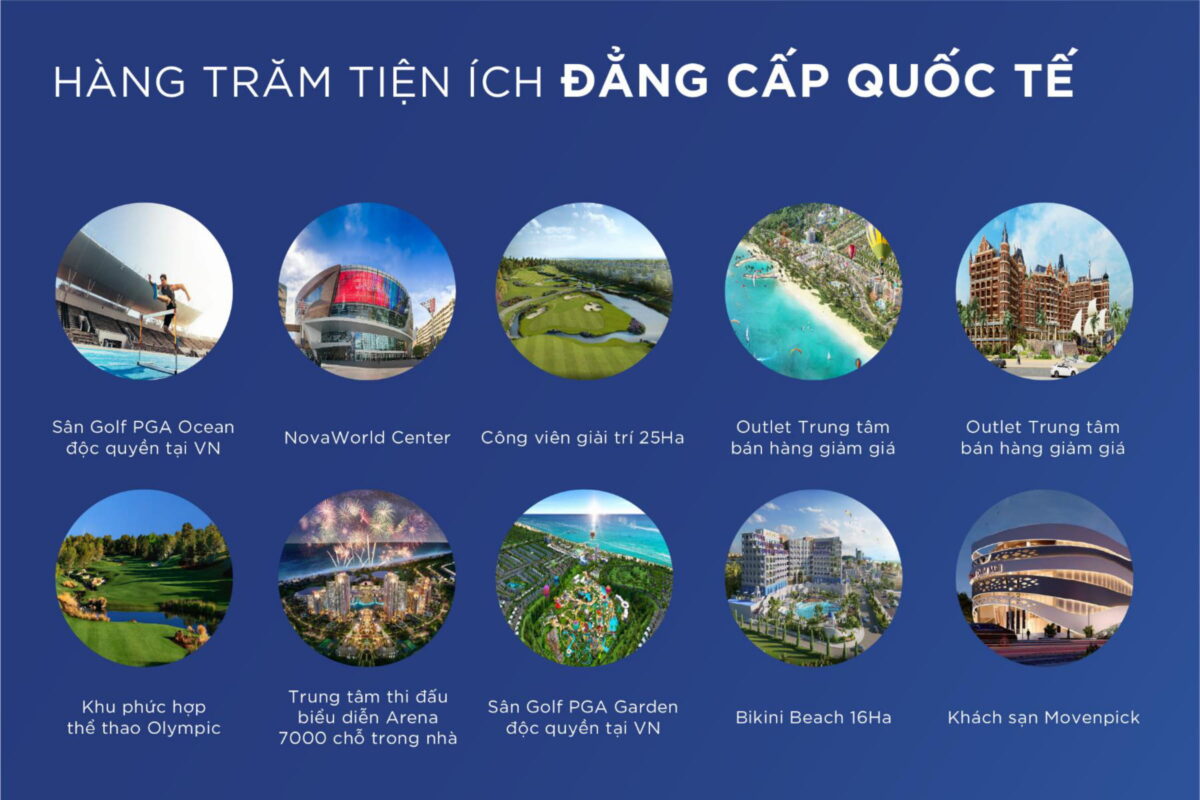 Tiện ích quốc tế novaworld phan thiết
