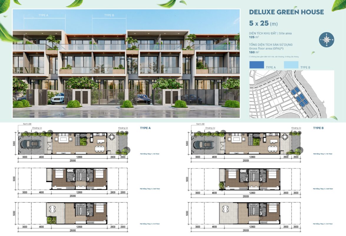 mẫu nhà phoenix central đảo phượng hoàng aqua city