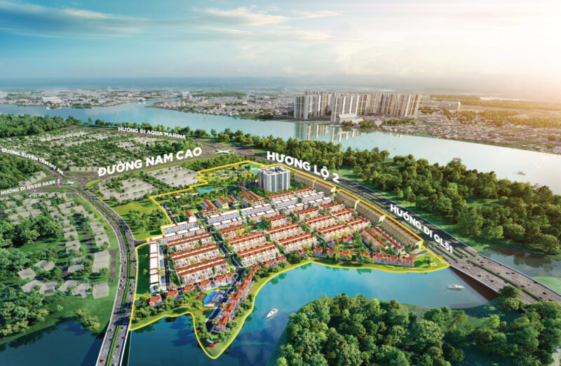 phân khu river park1 aqua city