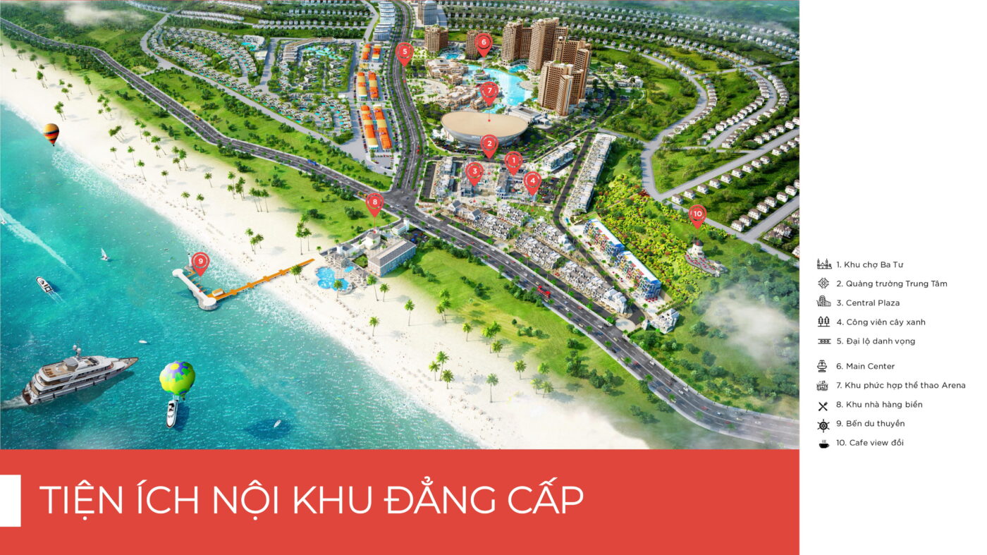 Tiện ích santa monica novaworld phan thiết