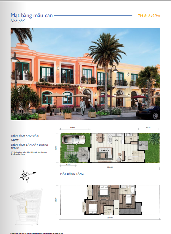 Shophouse 6x20 florida novaworld phan thiết Shophouse 6x20 Phân khu Florida