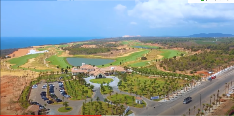 tiến độ sân PGA golf novaworld phan thiết