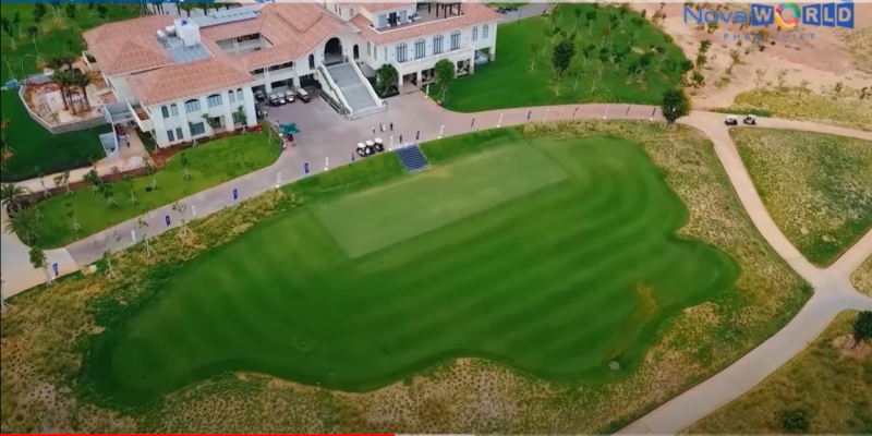 tiến độ sân PGA golf novaworld phan thiết