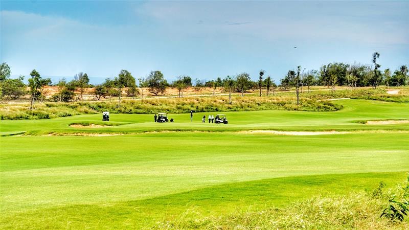 tiến độ sân PGA golf novaworld phan thiết