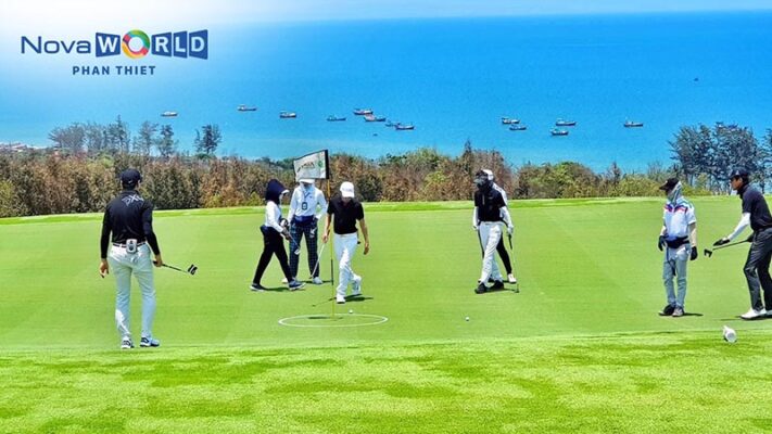 tiến độ sân PGA golf novaworld phan thiết