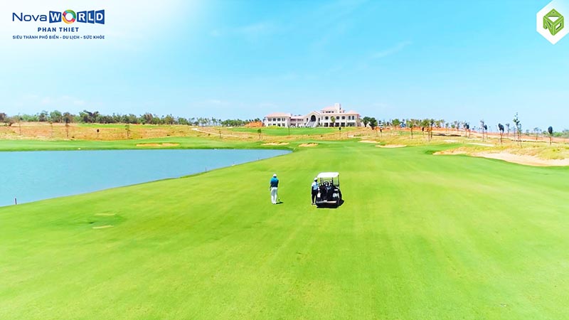 tiến độ sân PGA golf novaworld phan thiết