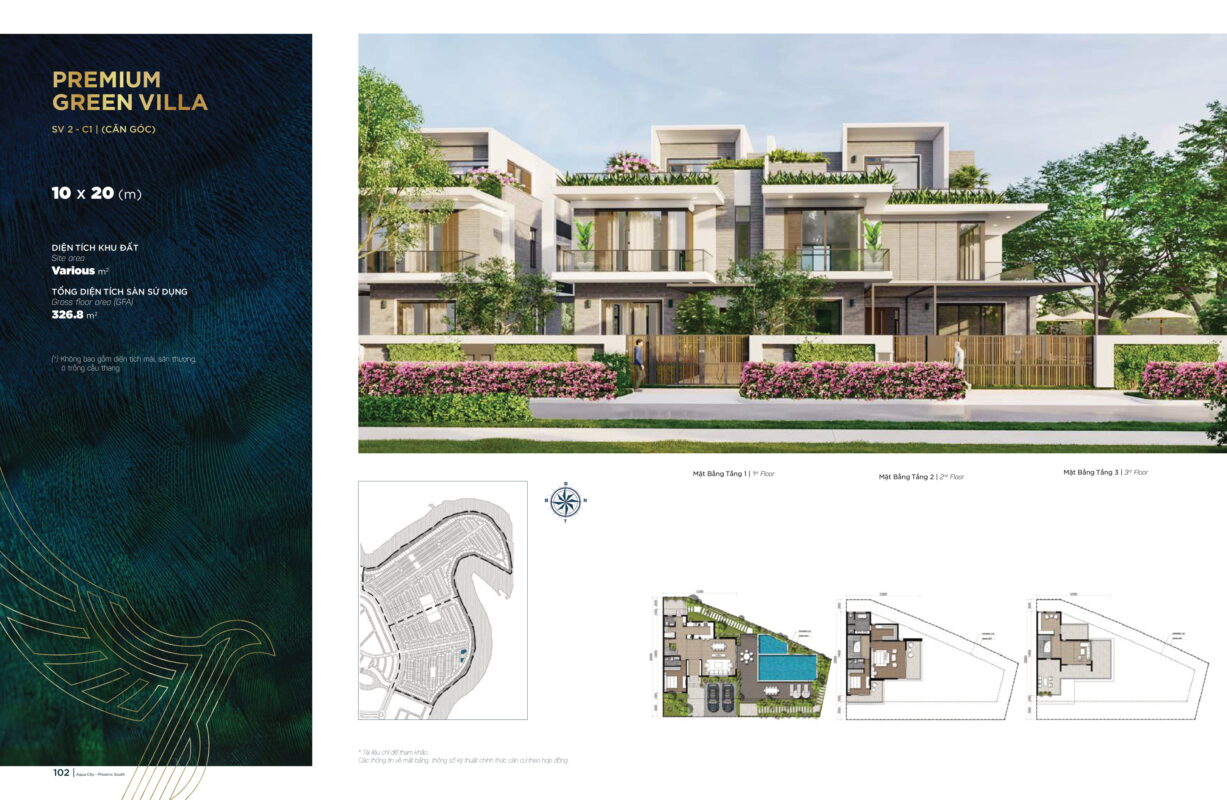 Biệt thự đảo phượng hoàng aqua city