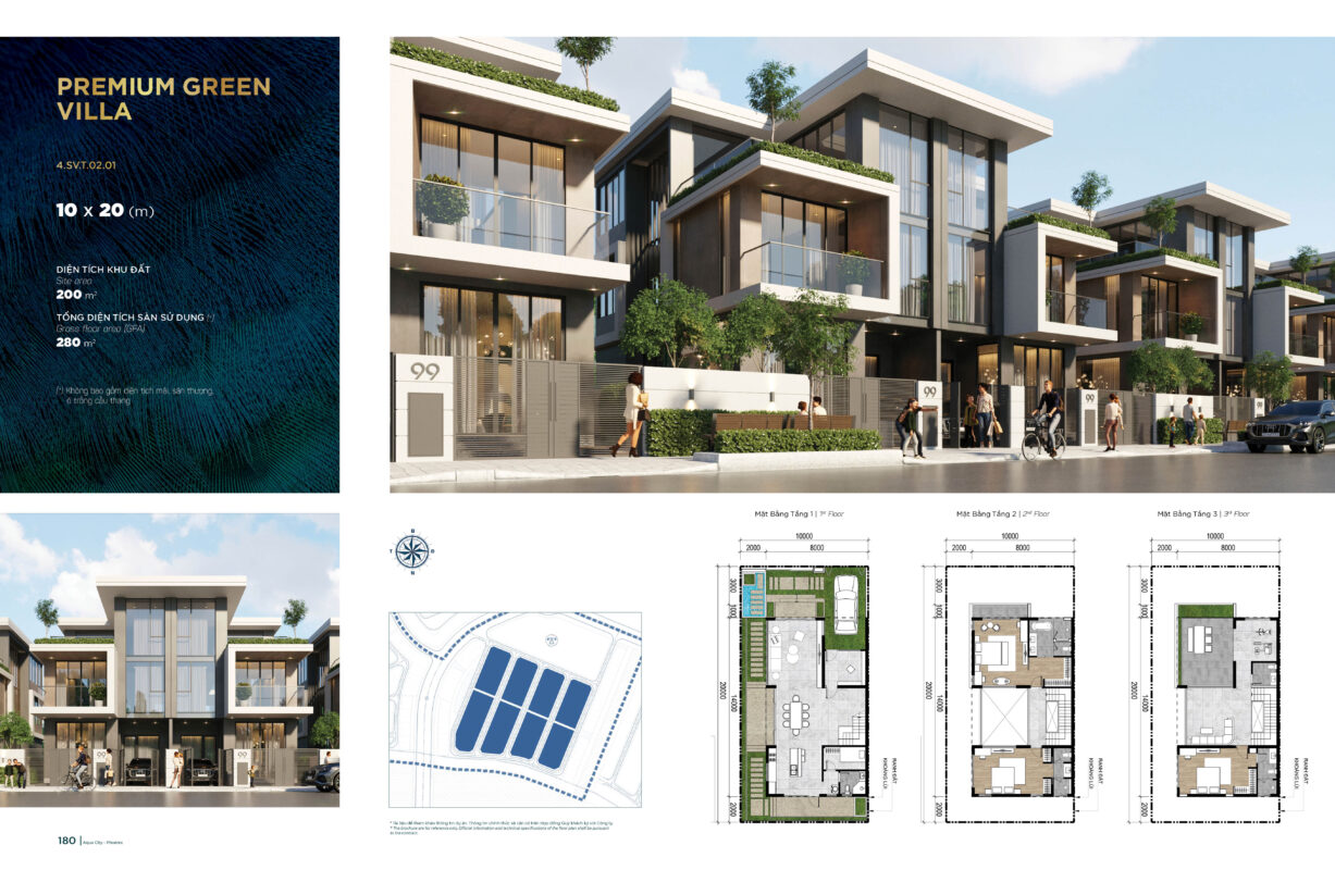 mẫu nhà phoenix west đảo phượng hoang aqua city