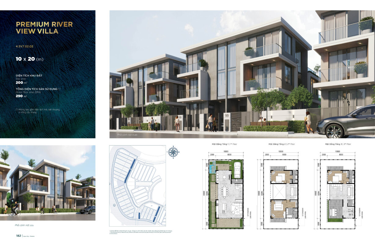 mẫu nhà phoenix west đảo phượng hoang aqua city