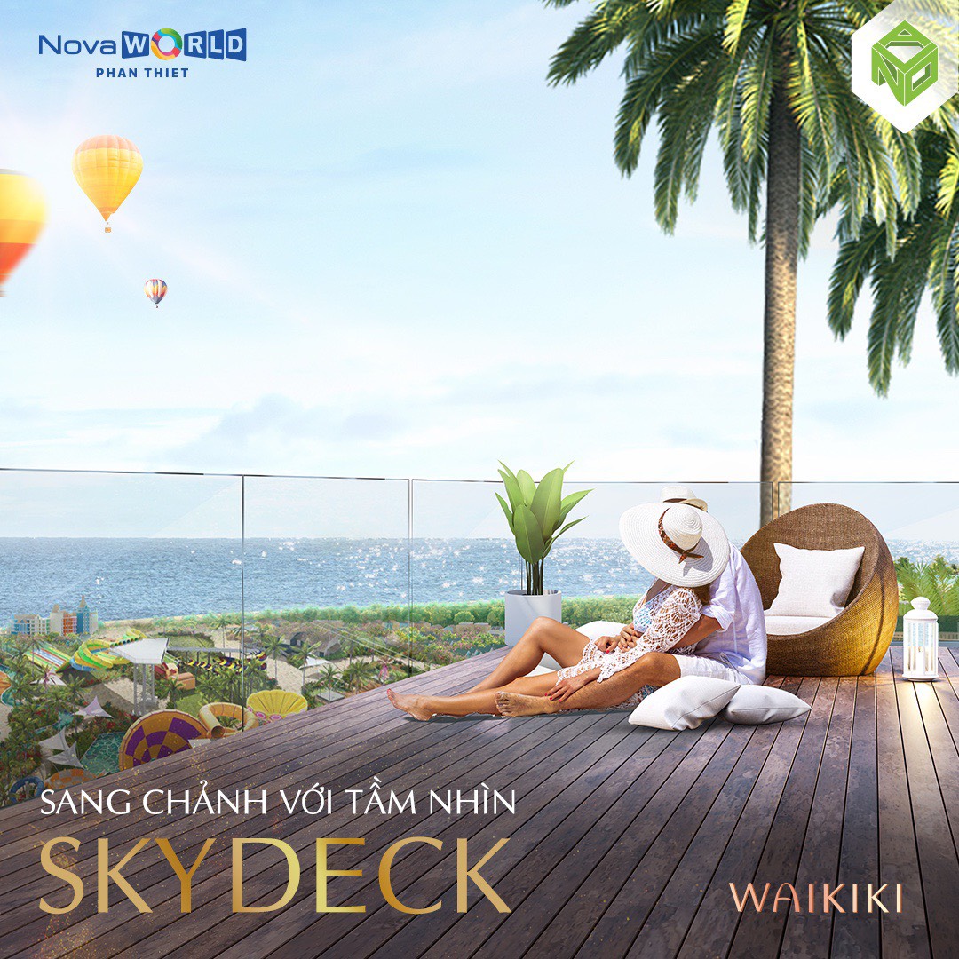 thiết kế shydeck của waikiki novaworld phan thiết