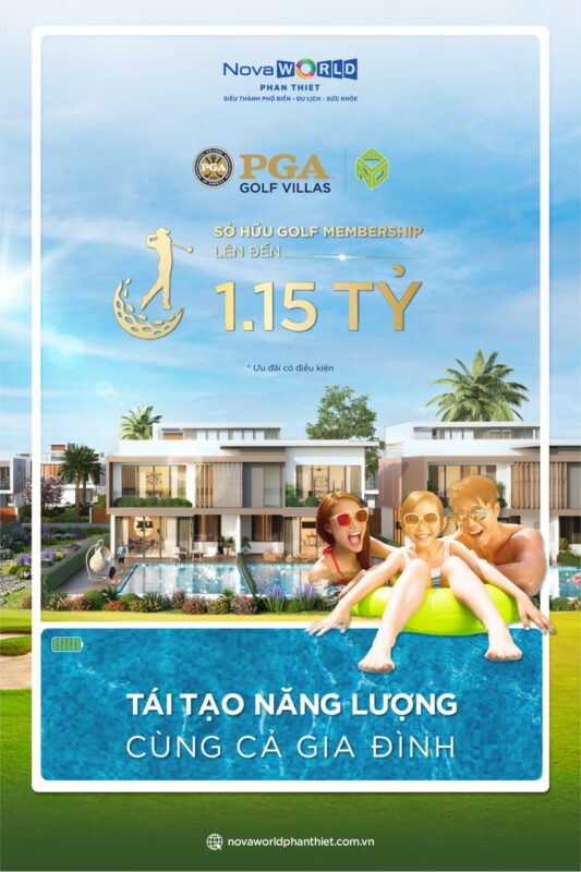 villas golf tặng thẻ golf