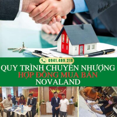 quy trình chuyển nhượng bất động sản novaland