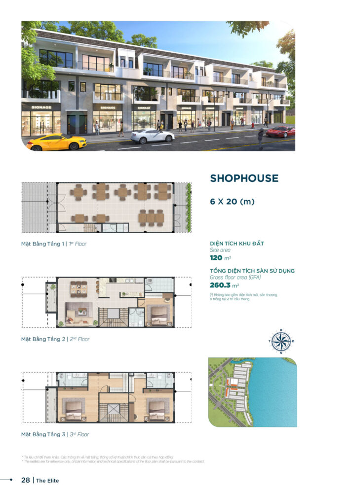 mẫu nhà Phân khu the elite Sun Harbor 3 aqua city