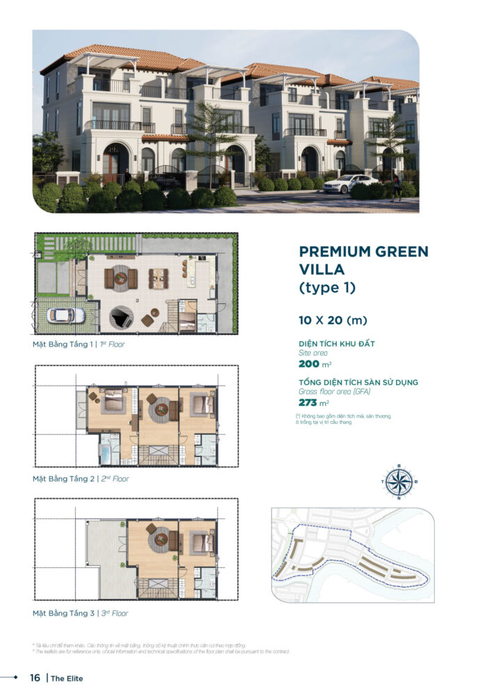 mẫu nhà Phân khu the elite Sun Harbor 3 aqua city