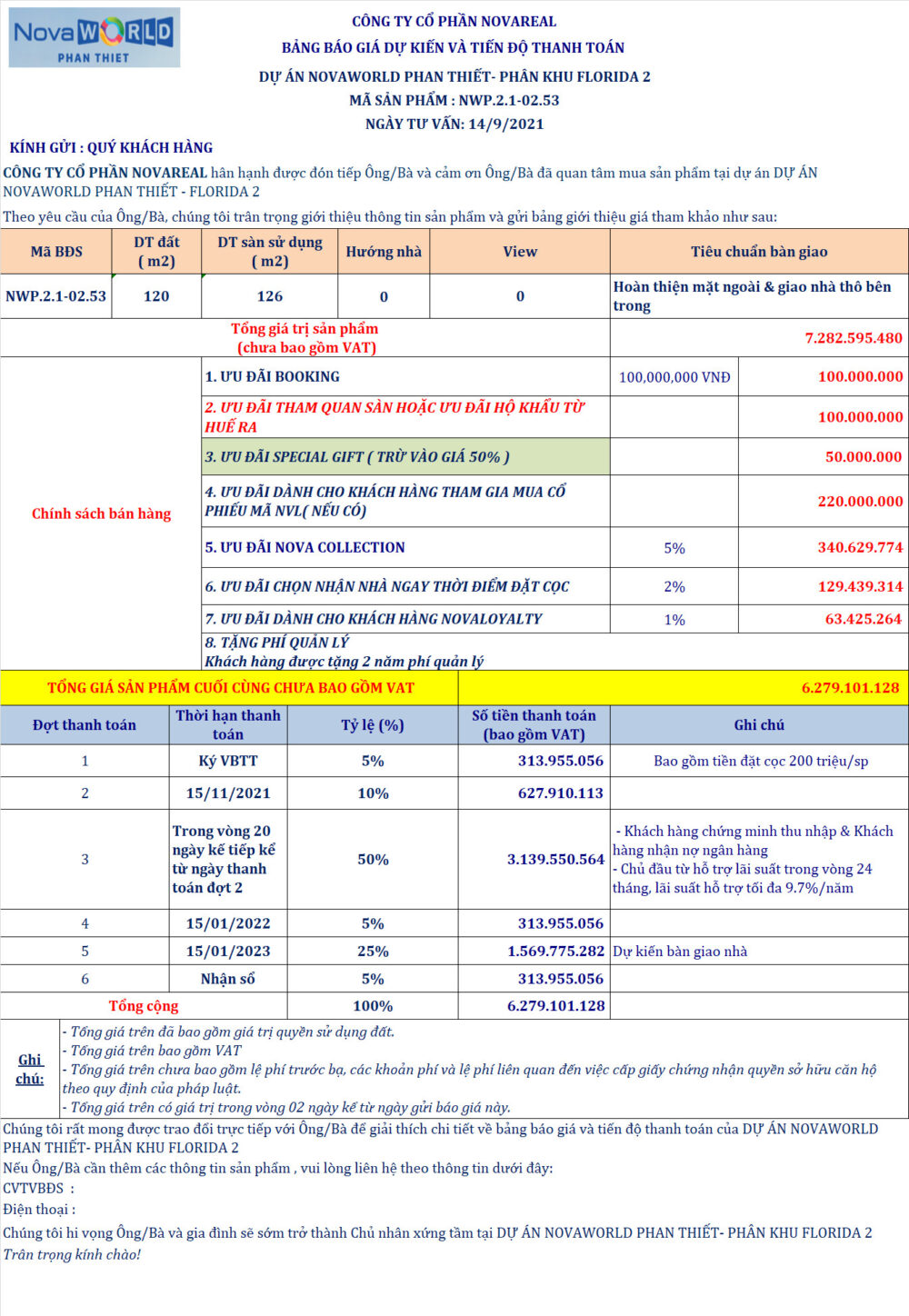 báo giá chi tiết nhà phố Florida 2 6x20 (2)