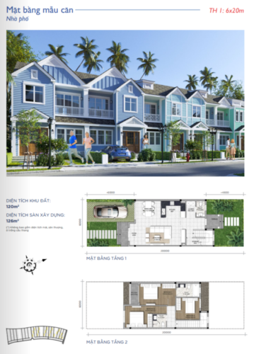 Mẫu nhà phố 6x20 Florida 2 6x20