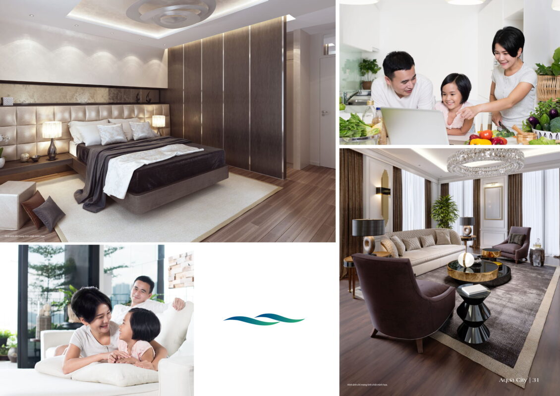Thiết kế nội thất mẫu nhà khu the suite