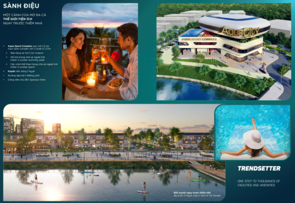 Tiện ích Phân khu the elite Sun Harbor 3 aqua city
