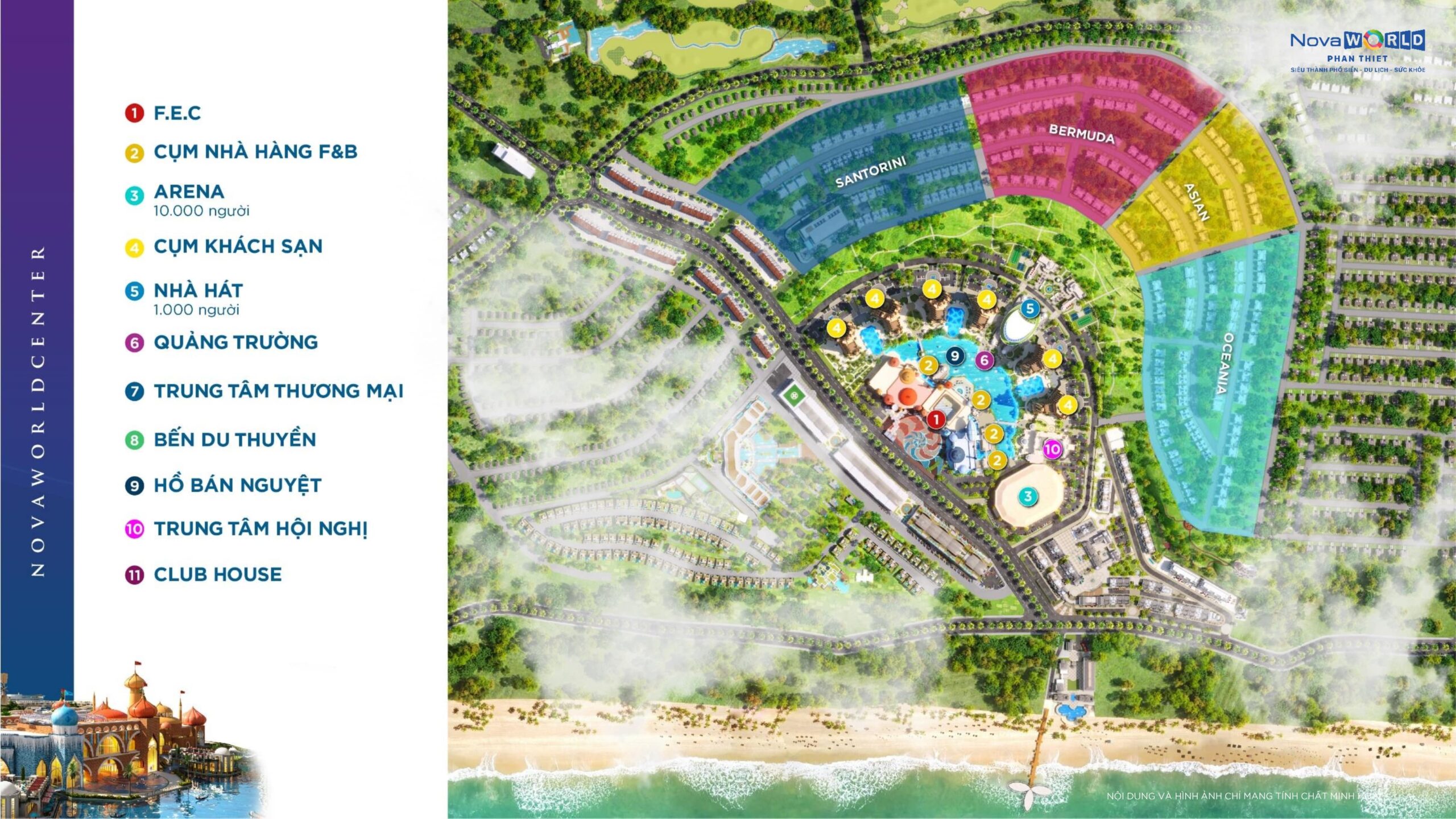 Tiện ích Novaworld Center