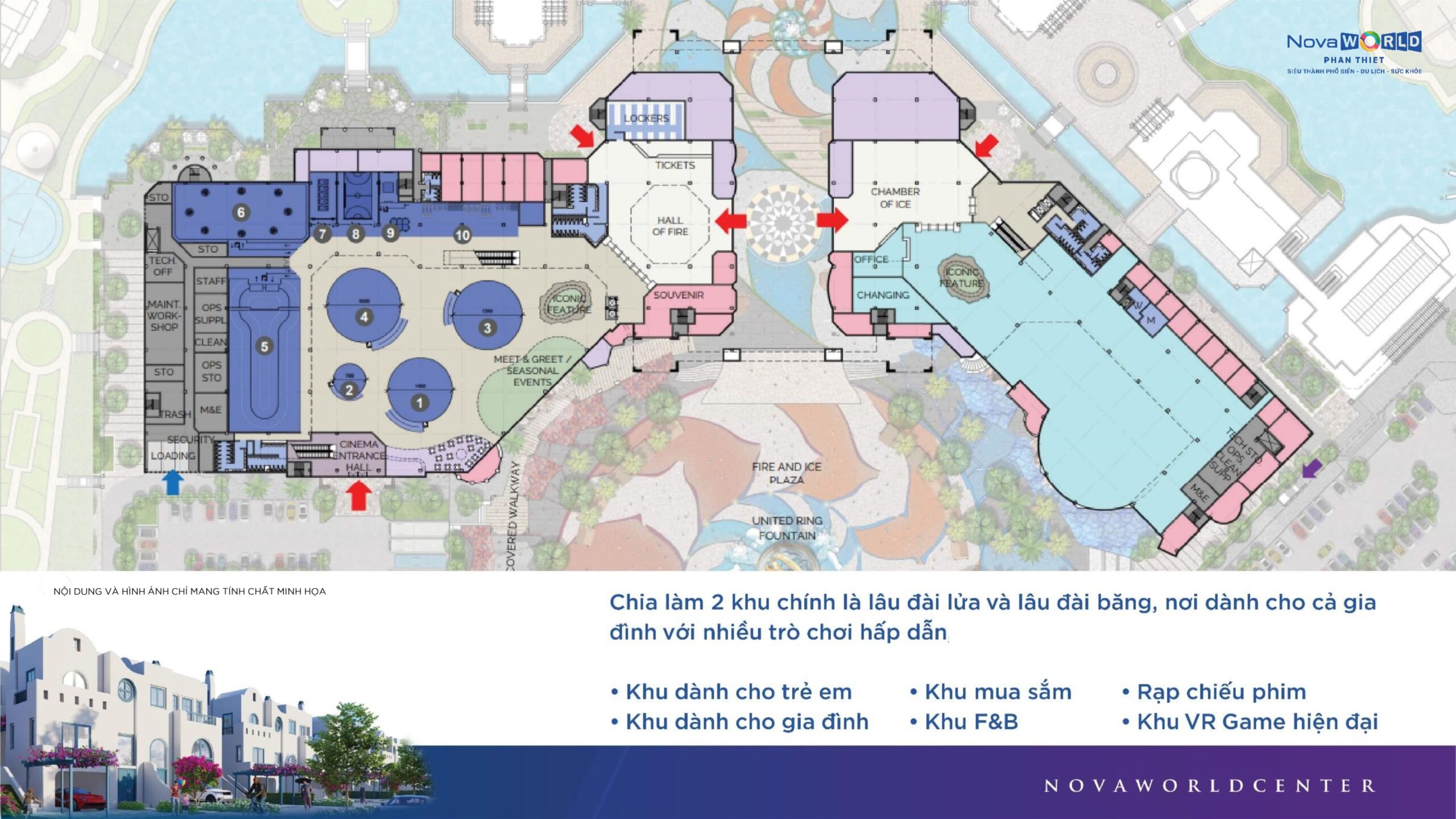 Tiện ích Novaworld Center