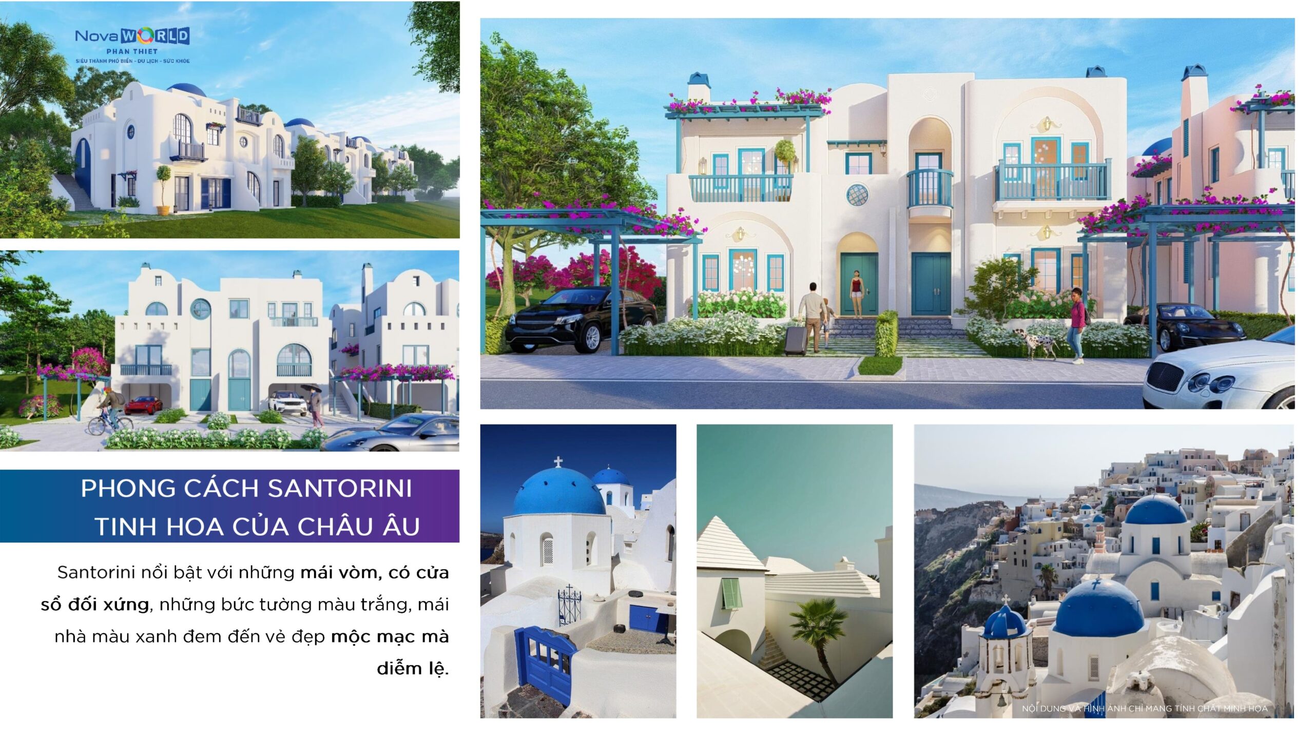 Mẫu nhà Santorini Novaworld Center