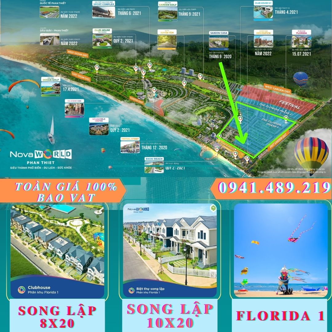song lập Novaworld Phan Thiết