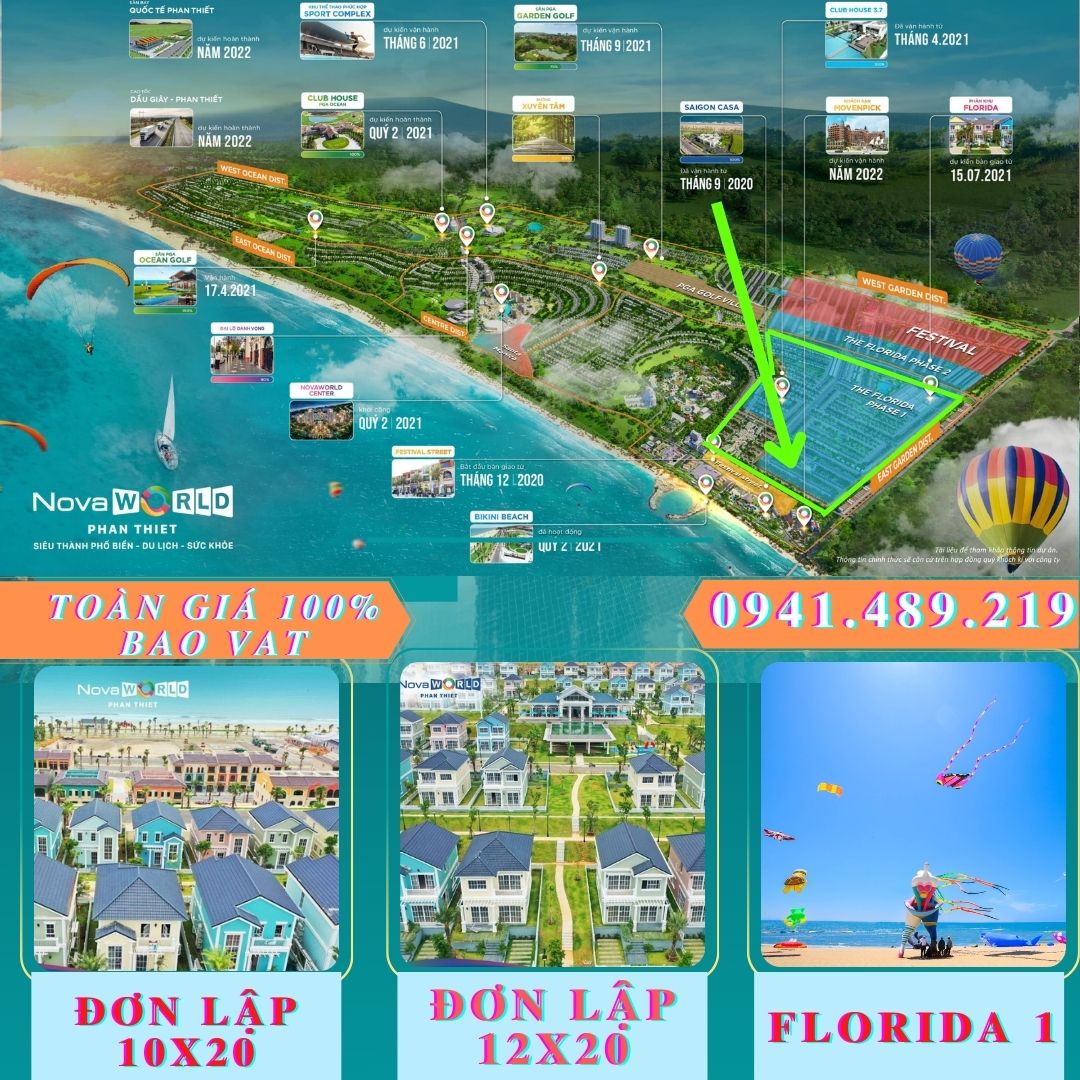 đơn lập Novaworld Phan Thiết