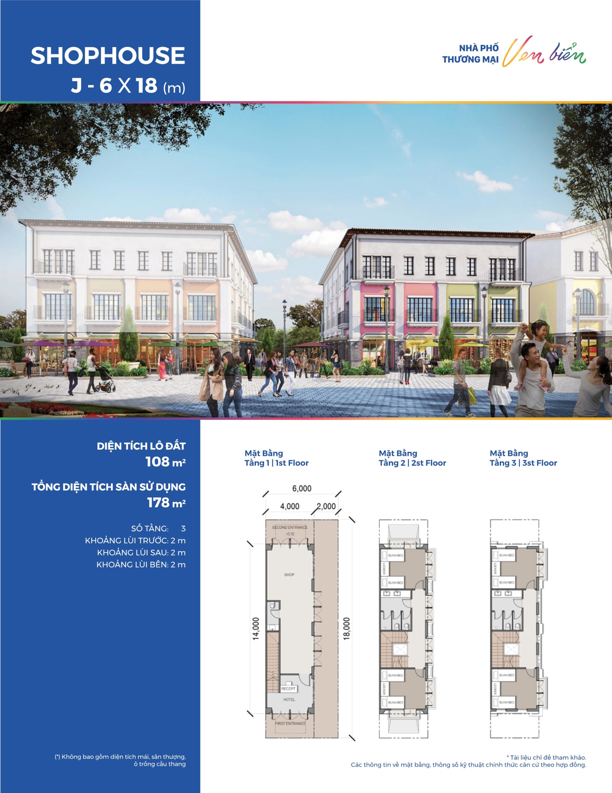 mẫu nhà shophouse novaworld phan thiết 4x18
