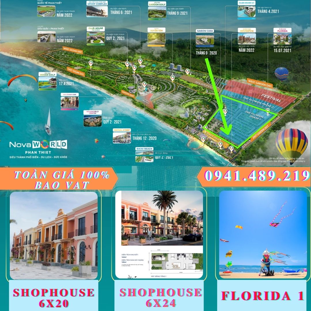 Shophouse Novaworld Phan Thiết