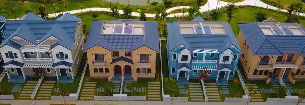 II. Mẫu nhà Biệt thự Florida 1 8x20 novaworld phan thiết