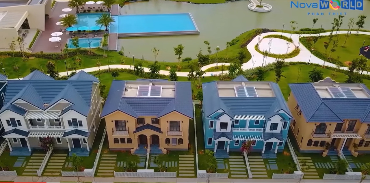 Mẫu nhà căn Novaworld Phan Thiết Biệt thự 8X20 Florida 1 căn 1.7-3.12