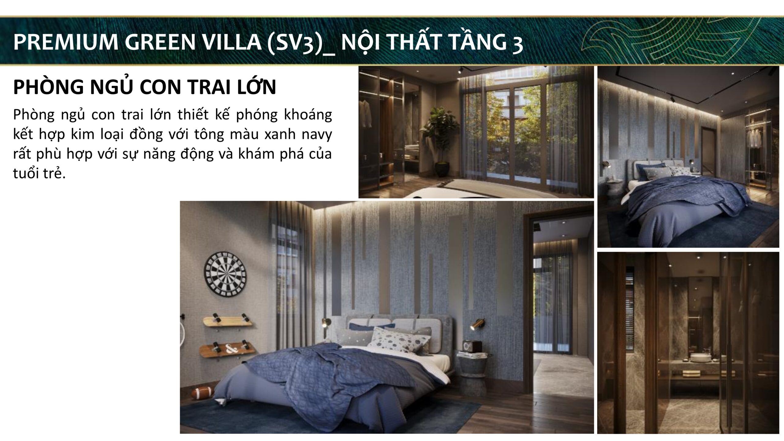 Thiết kế nội thất biệt thự aqua city