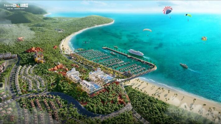 Vị trí thuộc dự án Marina City Mũi Né