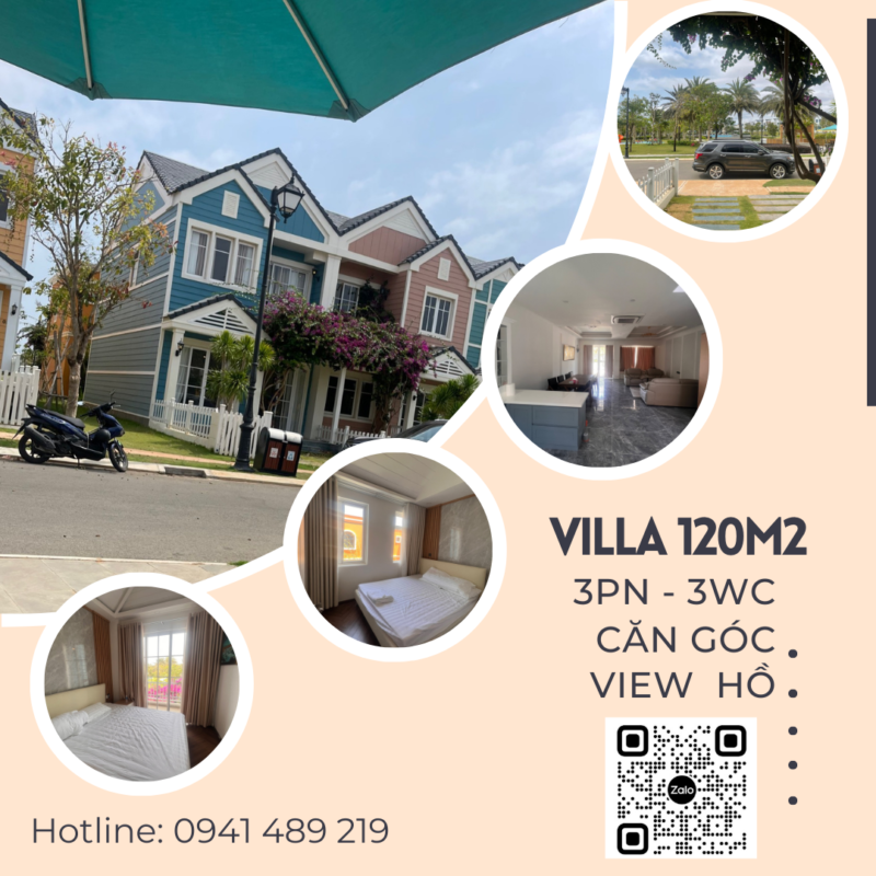 Cho thuê nhà villa biệt thự novaworld phan thiết